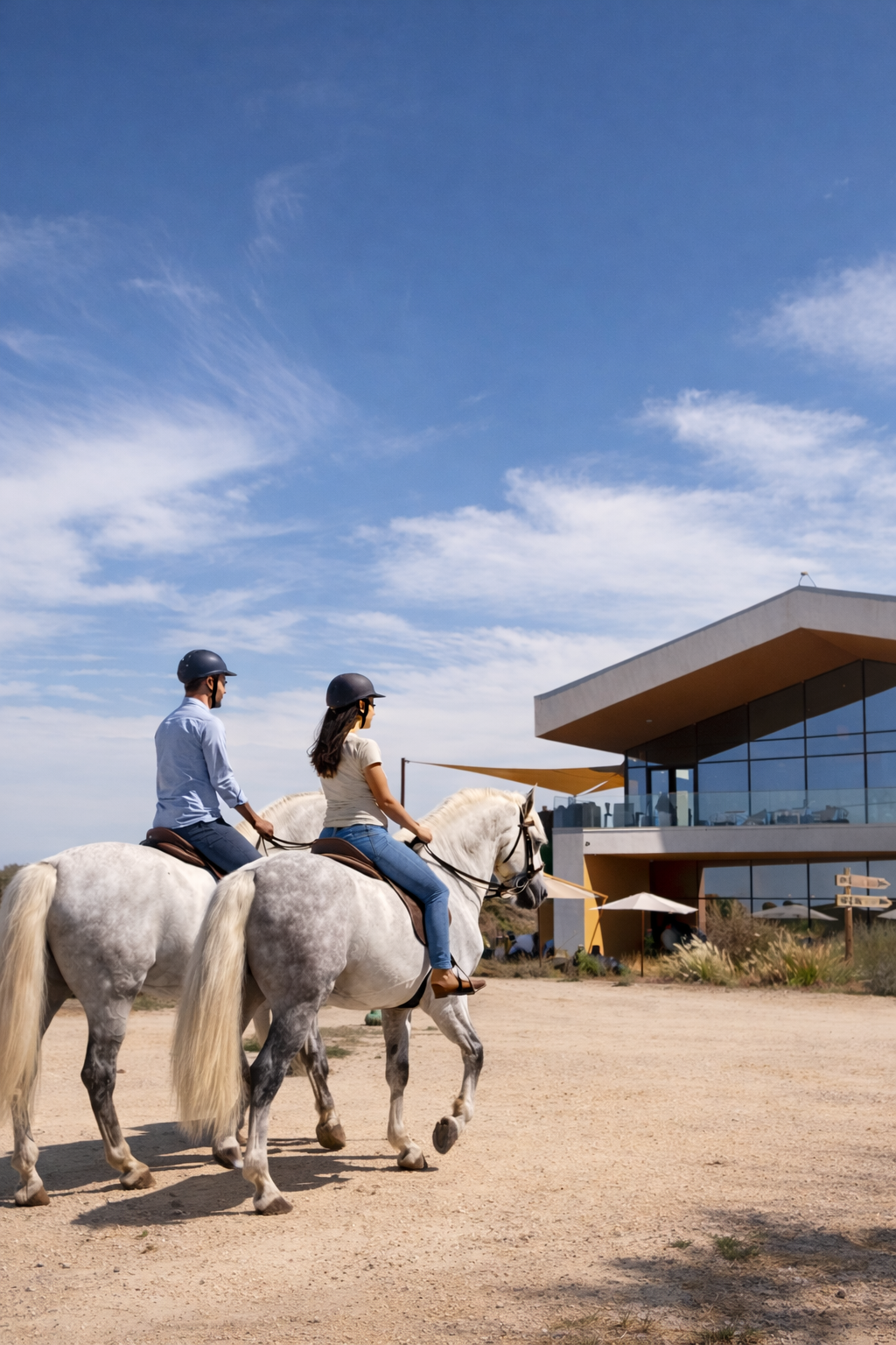 Passeio a Cavalo e Prova de Vinhos